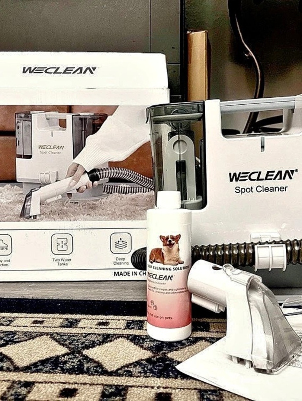 WECLEAN Portable Spot Cleaner White